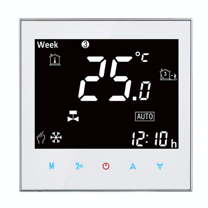 Lcd Touch Thermostat For 2 Pipe Fan Coil Units