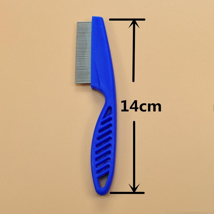 5 Piece Pet Combs For Fine Toothed Flea Removal 14Cm Length