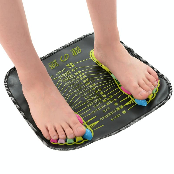 Quadrate Foot Massage Stones Relaxing Reflexology Pad