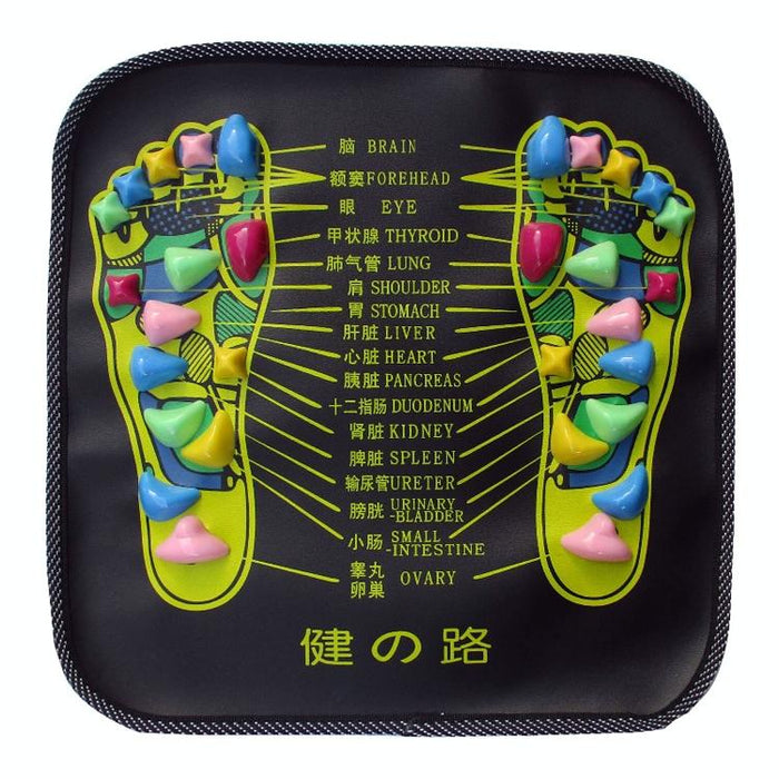 Quadrate Foot Massage Stones Relaxing Reflexology Pad