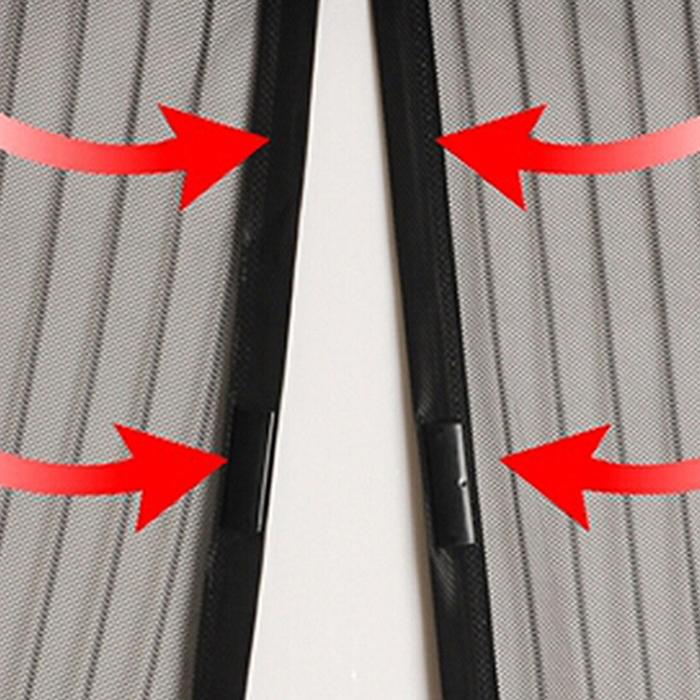 Magic Mesh Magnetic Mosquito-Proof Screen Door Curtain - Size 190X100Cm