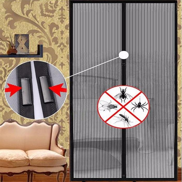 Magic Mesh Magnetic Mosquito-Proof Screen Door Curtain - Size 190X100Cm