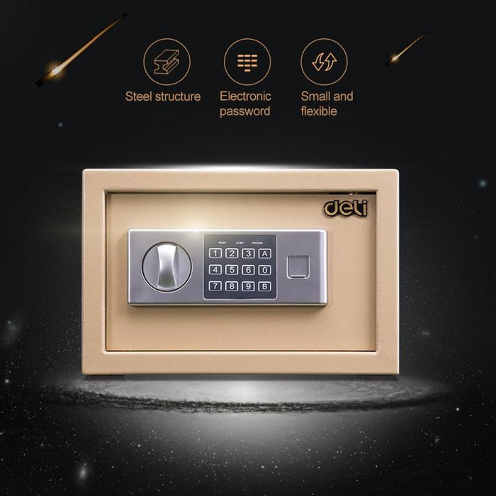 Mini Electronic Security Lock Box Office Hotel Home Safe