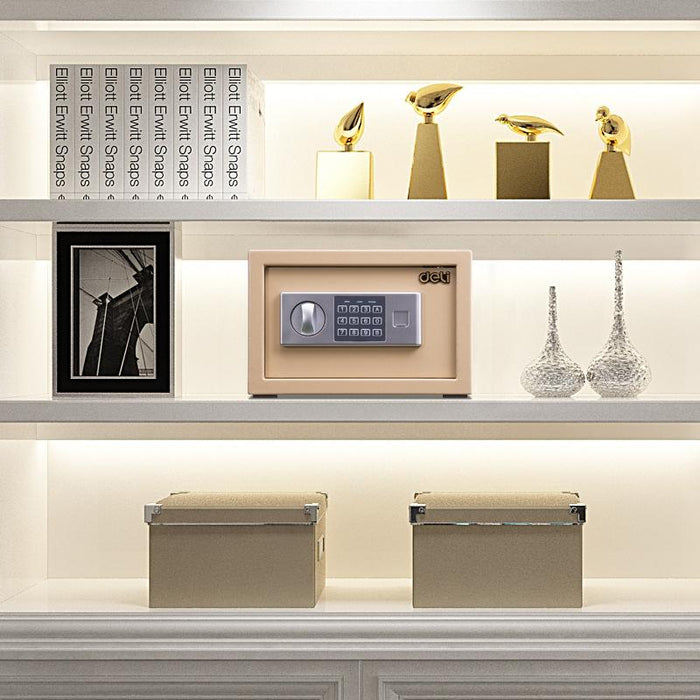 Mini Electronic Security Lock Box Office Hotel Home Safe