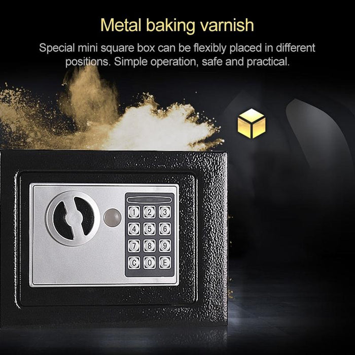 17E Wall Security Lock Box With Coin Operated Function