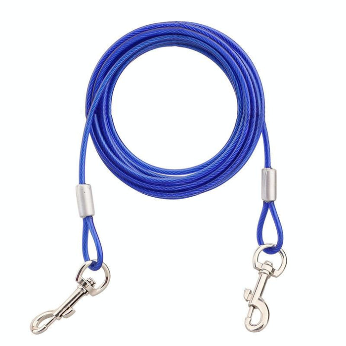 2 In 1 Pet Traction Rope With Handle 10M Length Random Colour
