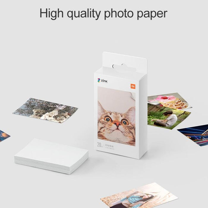 50 Pcs Xiaomi Print Photographic Paper For Pocket Photo Printer
