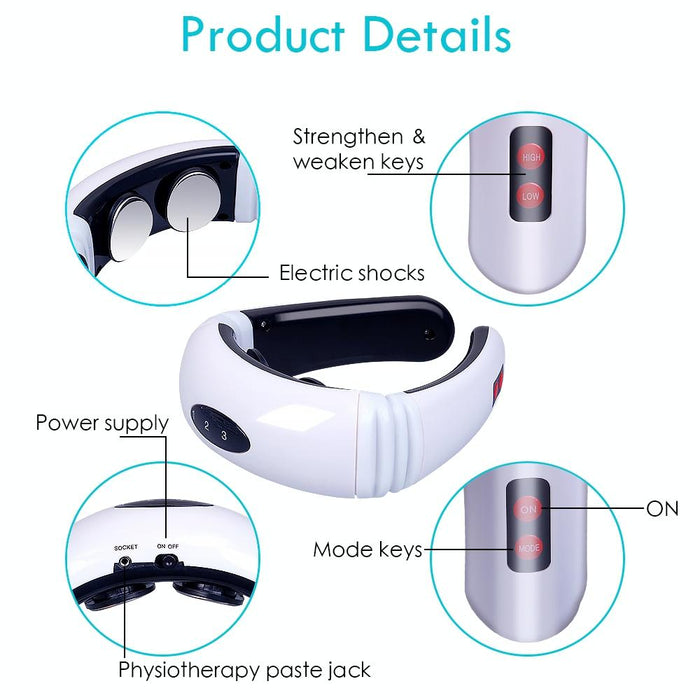 Electric Neck Massager Intelligent Body Massager Plug-In