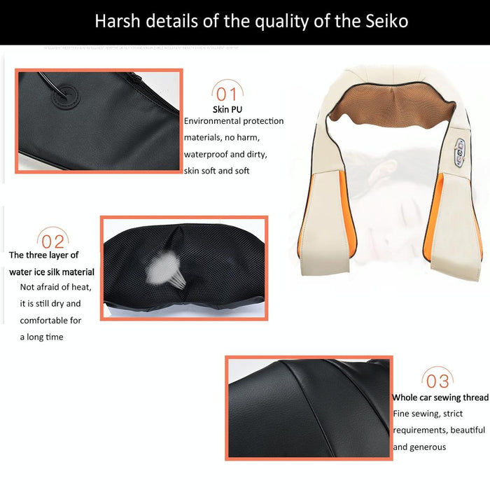 Portable Neck & Shoulder Vibration Massager Usb Charging