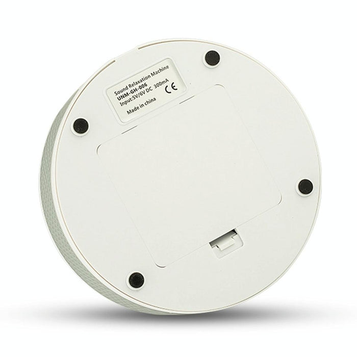 Sleep Sound Machine 9 Timed Music Options White