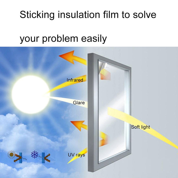 Uv Reflective One Way Privacy Decoration Glass Window Film Sticker - Width 70Cm