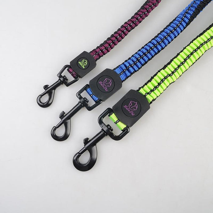 Reflective Nylon Double Traction Rope For Small Pets 70Cm
