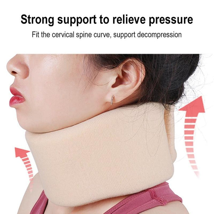 Adjustable Breathable Neck Brace Size S Flesh For Men & Women