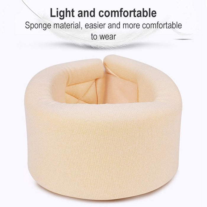 Adjustable Breathable Neck Brace Size S Flesh For Men & Women