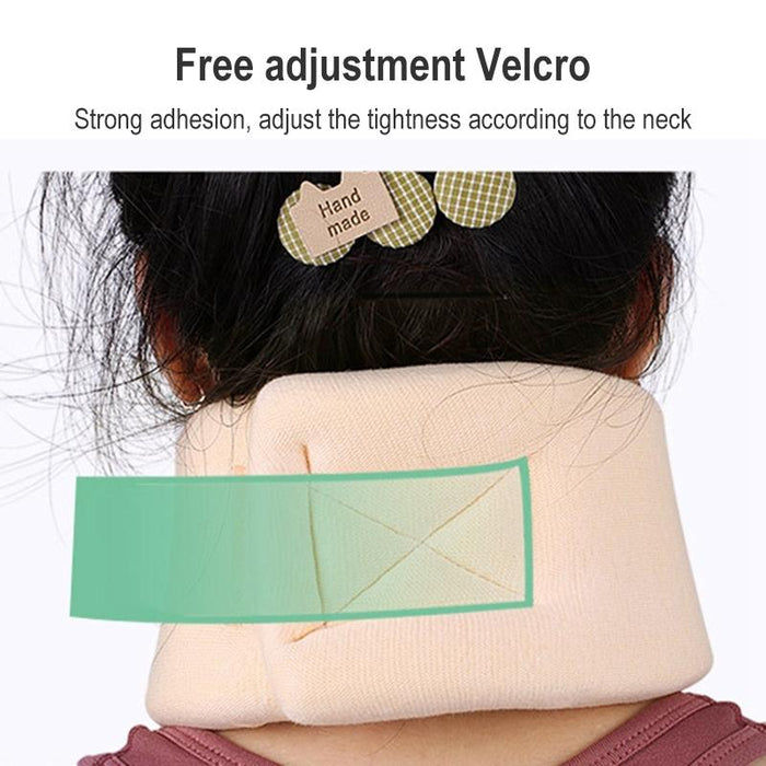 Adjustable Breathable Neck Brace Size S Flesh For Men & Women