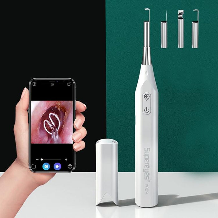 Microscopic Ear Pick With Magnifying Mirror