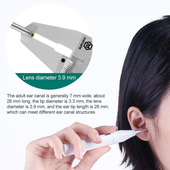 Microscopic Ear Pick With Magnifying Mirror
