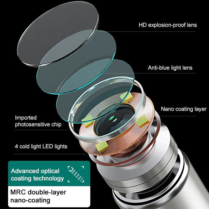 Microscopic Ear Pick With Magnifying Mirror
