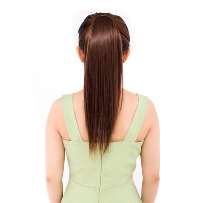Long Straight Hair Bandage Style Wig For Women Natural Look