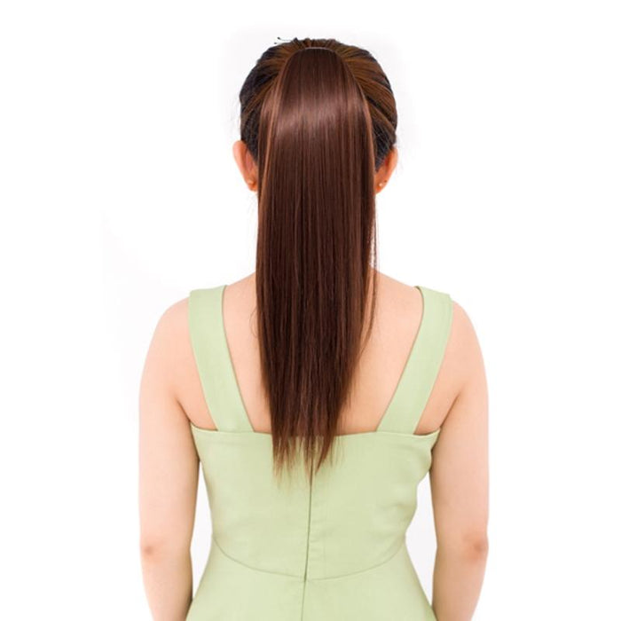 Long Straight Hair Bandage Style Wig For Women Natural Look