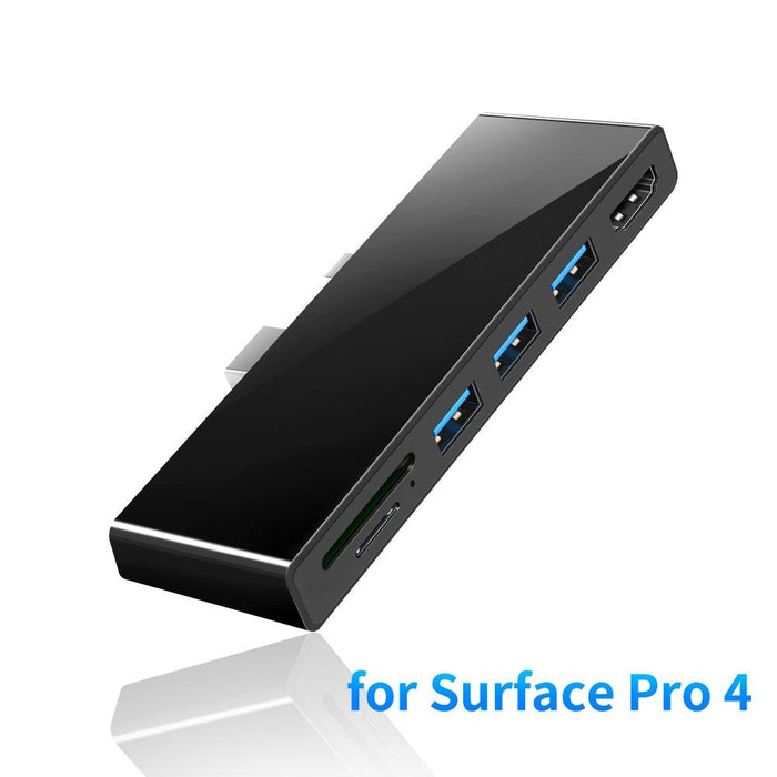 3-Port Usb 3.0 + Hdmi + Sd / Tf Card Reader Hub With 4K Hdmi Adapter