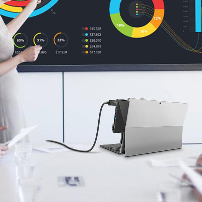 4K Hdmi Adapter With Rj45 Usb 3.0 And Sd / Tf Reader