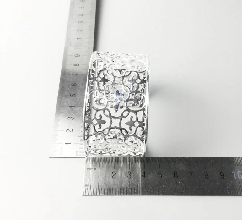 925 Sterling Silver Romantic Gift European Bracelet Bangle Glam Good For Women