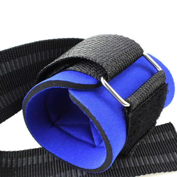 2Pcs Gym Wristband For Fitness Dumbbell Training Support Straps With Hand Power Bands