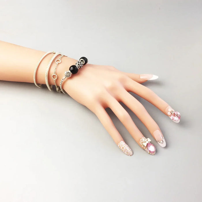 925 Sterling Silver Diy Karma Bracelet Europe Style Super Deals