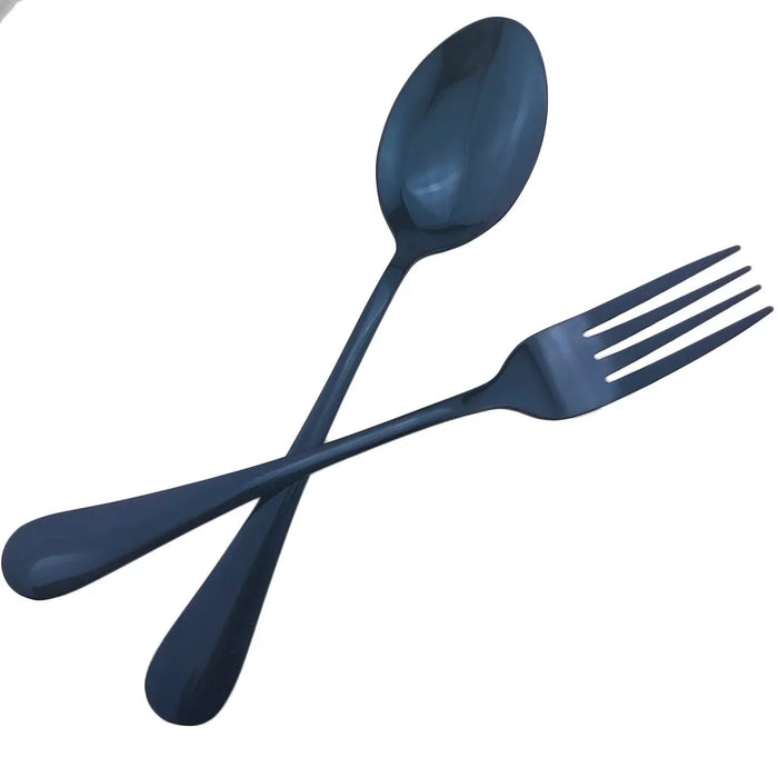 Portable Rainbow Cutlery Set Stainless Steel