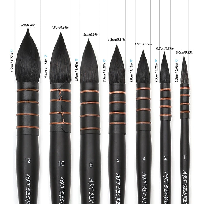 Premium Watercolour Brushes For Gouache Painting
