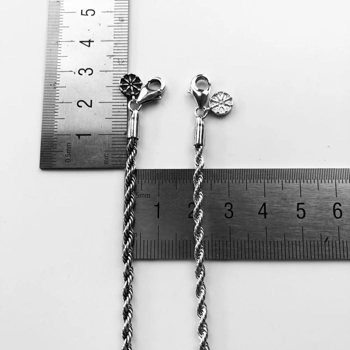 925 Sterling Silver Karma Wheel Necklace Fashion Jewelry For Women And Men