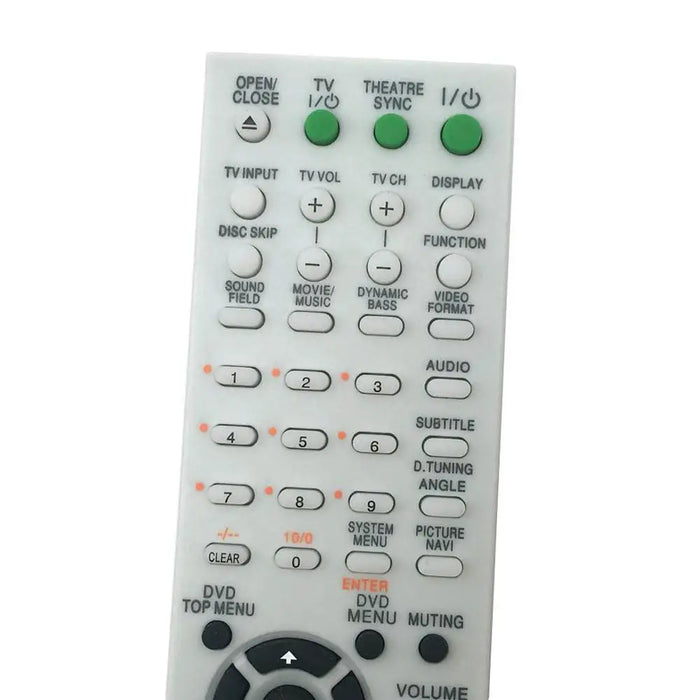 For Sony Dvd Home Theater System Rm-Amu001 Rm-Amu002 Dav-Dz630 Hcd-Dz630 Dav-Hdx265 Dav-Dz20 Dav-Dz230 Remote Control Rm-Adu005