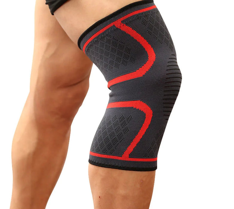 Sport Compression Knee Sleeve For Running & Cycling Elastic Nylon Brace For Basketball