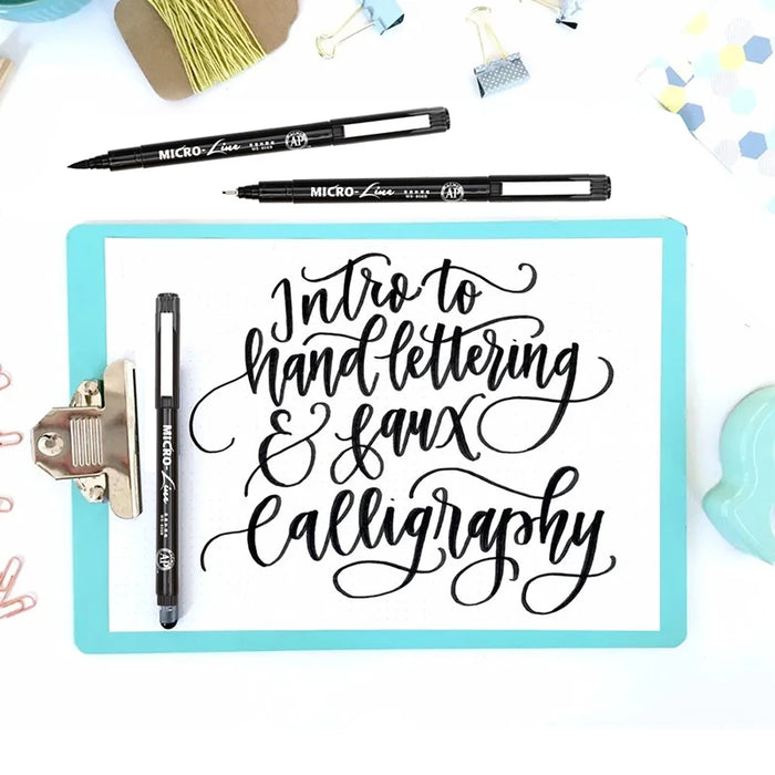 8 Piece Waterproof Calligraphy Pen Set For Design Art