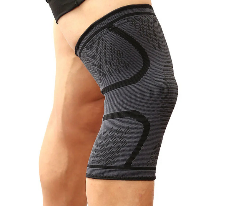 Sport Compression Knee Sleeve For Running & Cycling Elastic Nylon Brace For Basketball
