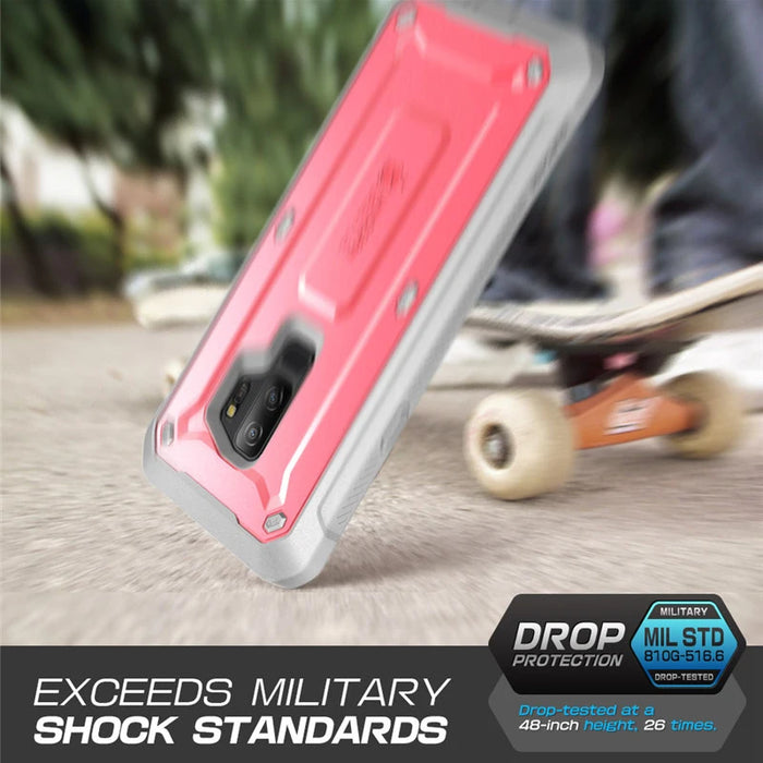 For Samsung Galaxy S9 Plus Ub Pro Full-Body Rugged Holster Protective Case With Built-In Screen Protector