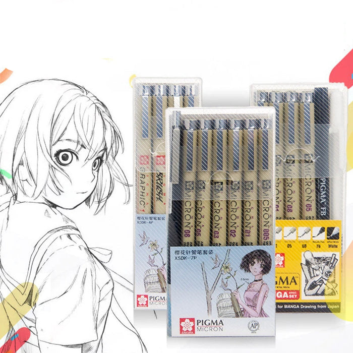 Waterproof Drawing Pen For Manga Art