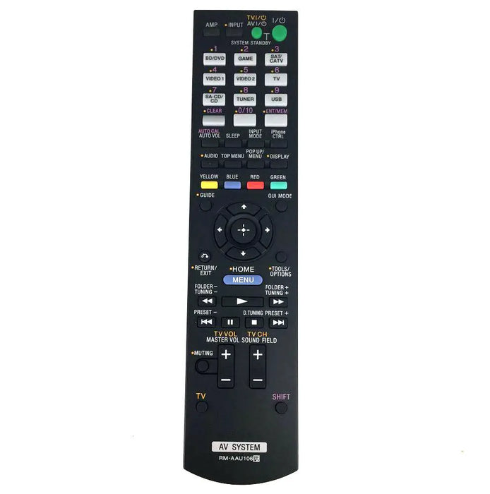 For Sony Str-Dh830 Str-Dh720 Str-Dh720Hp Str-Dh730 Remote Control Rm-Aau106