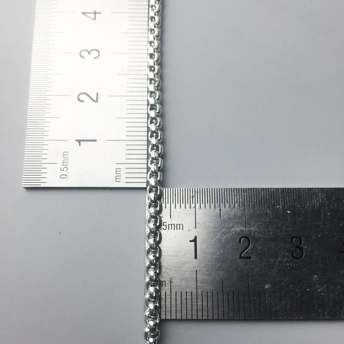 925 Sterling Silver Skull King Karma Beads Bracelet Chain Fits Pendants & Charms For Men & Women