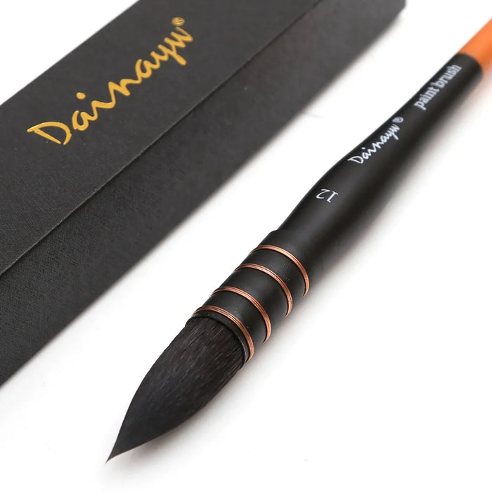 Professional Round Squirrel & Horse Hair Paint Brush Set