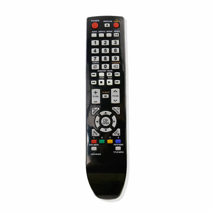 For Samsung Blu-Ray Dvd Bd-P1580 Bd-P1590 Bd-P3600/3600A Bd-P1600 Bd-P1600A Bd-P3600 Ak59-00104K Replacement Remote Control