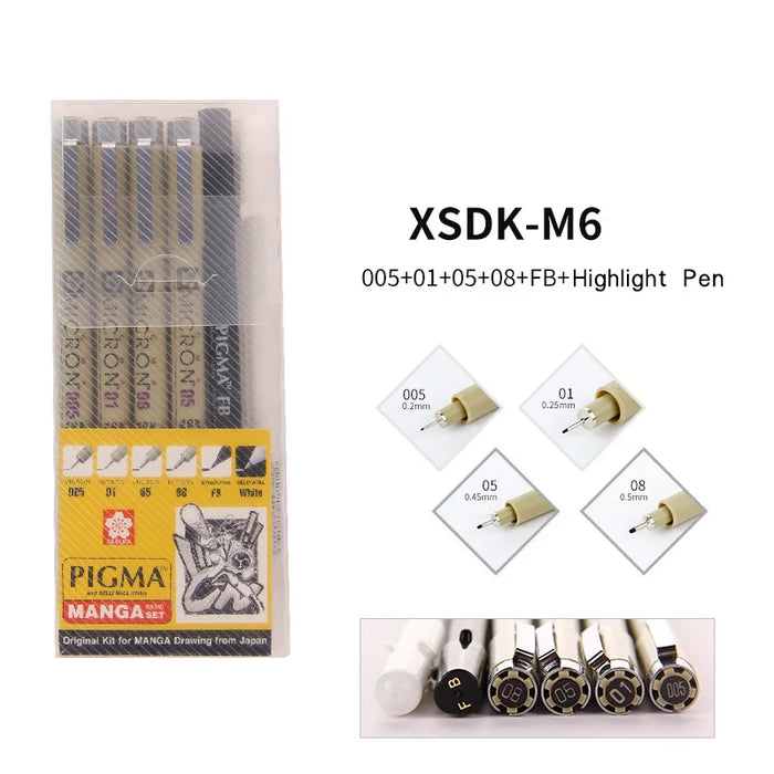 Waterproof Drawing Pen For Manga Art