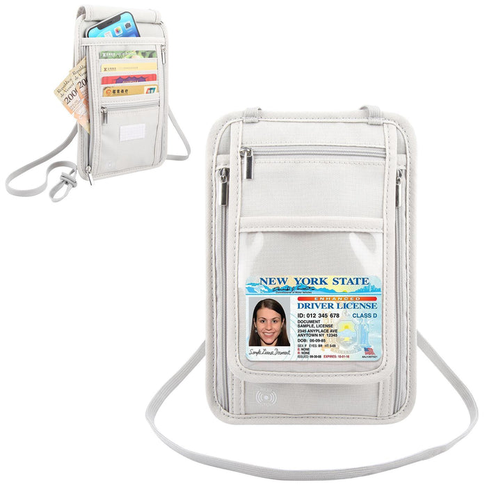 Travel Document Organizer With Card Slots