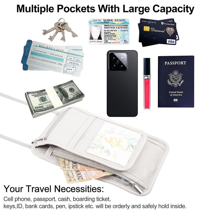 Travel Document Organizer With Card Slots