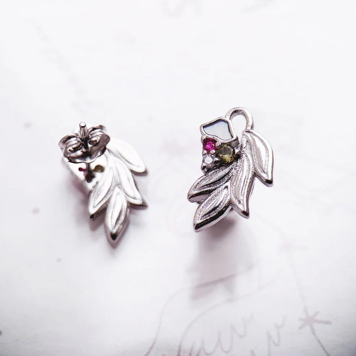 925 Sterling Silver Boho Flower Studs Spring 2022