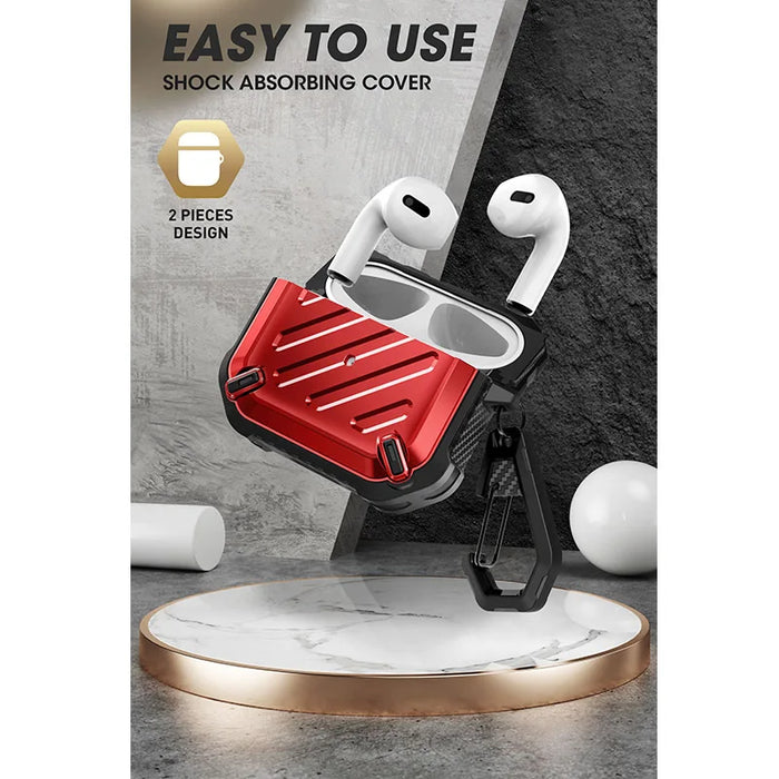 For Apple Airpods 3 Case 2021 Ub Pro Rugged Cover With Carabiner