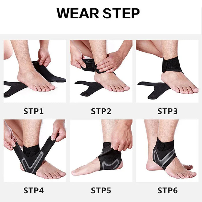 Adjustable Ankle Brace For Sprain Prevention