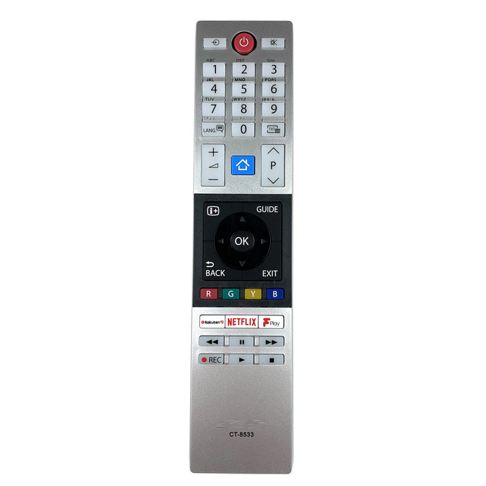 For Toshiba Tv Remote Control Ct-8543 Ct-8528 Ct-8533 Rc42151P Ct-8517 Ct-8536 Replacement