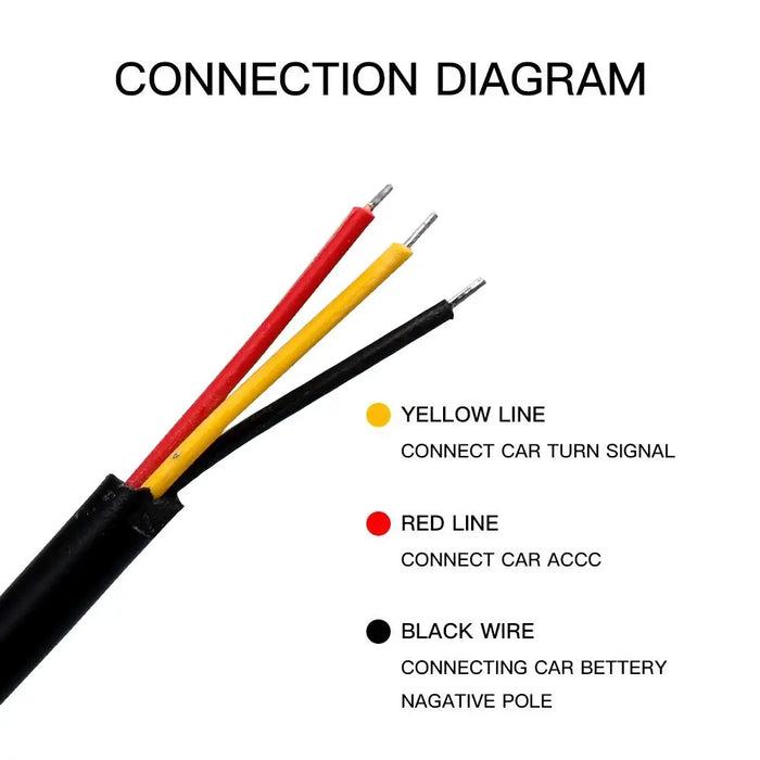 2Pcs Flexible Drl Led Daytime Running Light Strip Waterproof Car Decorative Driving Lights Turn Signal Yellow Lamp 12V